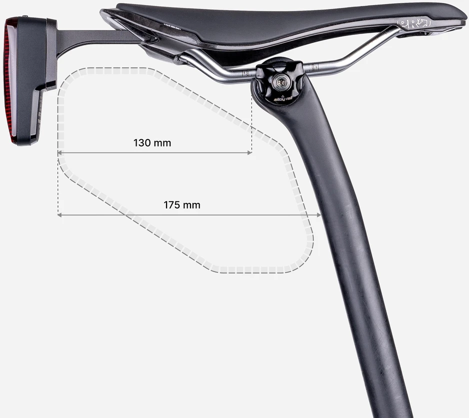 Bez Marki Laikiklis Wahoo Trackr dviračio balnui Shimano Pro Stealth (m)
