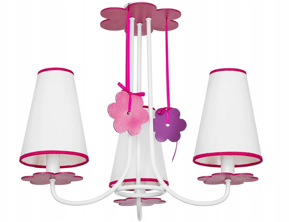 Bez Marki Lampa dziecięca sufitowa PRASLIN III E27 3x40W 530