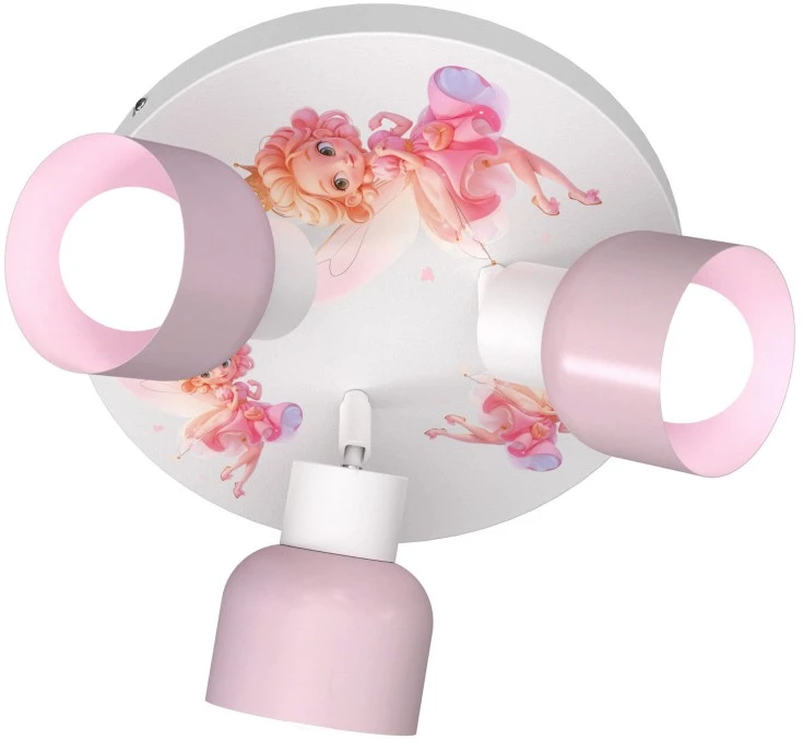 Bez Marki LAMPA SUFITOWA DZIECIĘCA LUMI DREAMS PLAFON 30cm WRÓŻKA POKÓJ DZIECKA LED