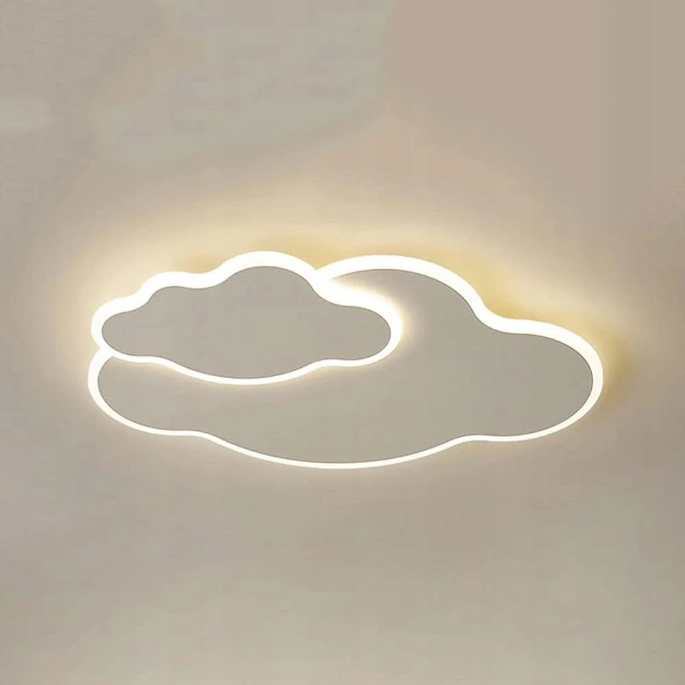 Bez Marki LAMPA SUFITOWA LED DO POKOJU DZIECIĘCEGO KSZTAŁT CHMURKI CHMURA Pultas