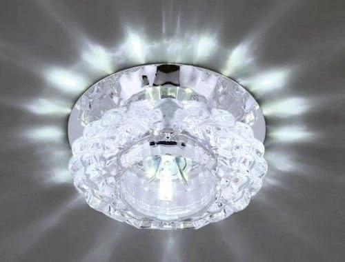 Bez Marki LAMPA SUFITOWA LED KRYSZTAŁOWE SZKŁO OŚWIETLENIE ŚCIENNE LAMPA SUFITOWA