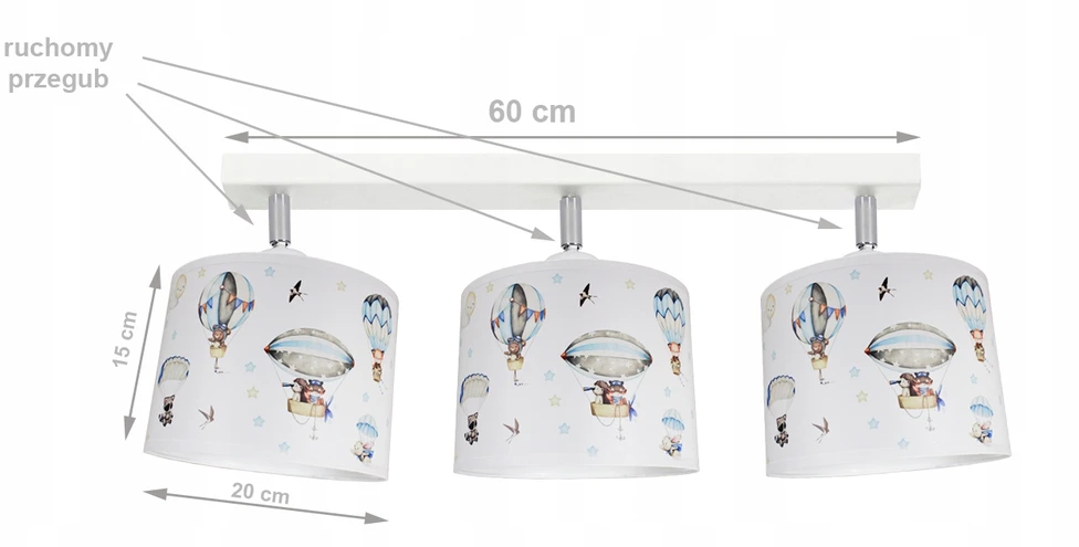 Bez Marki Lampa sufitowa plafon żyrandol BALONY lampy sufitowe żyrandole loft led