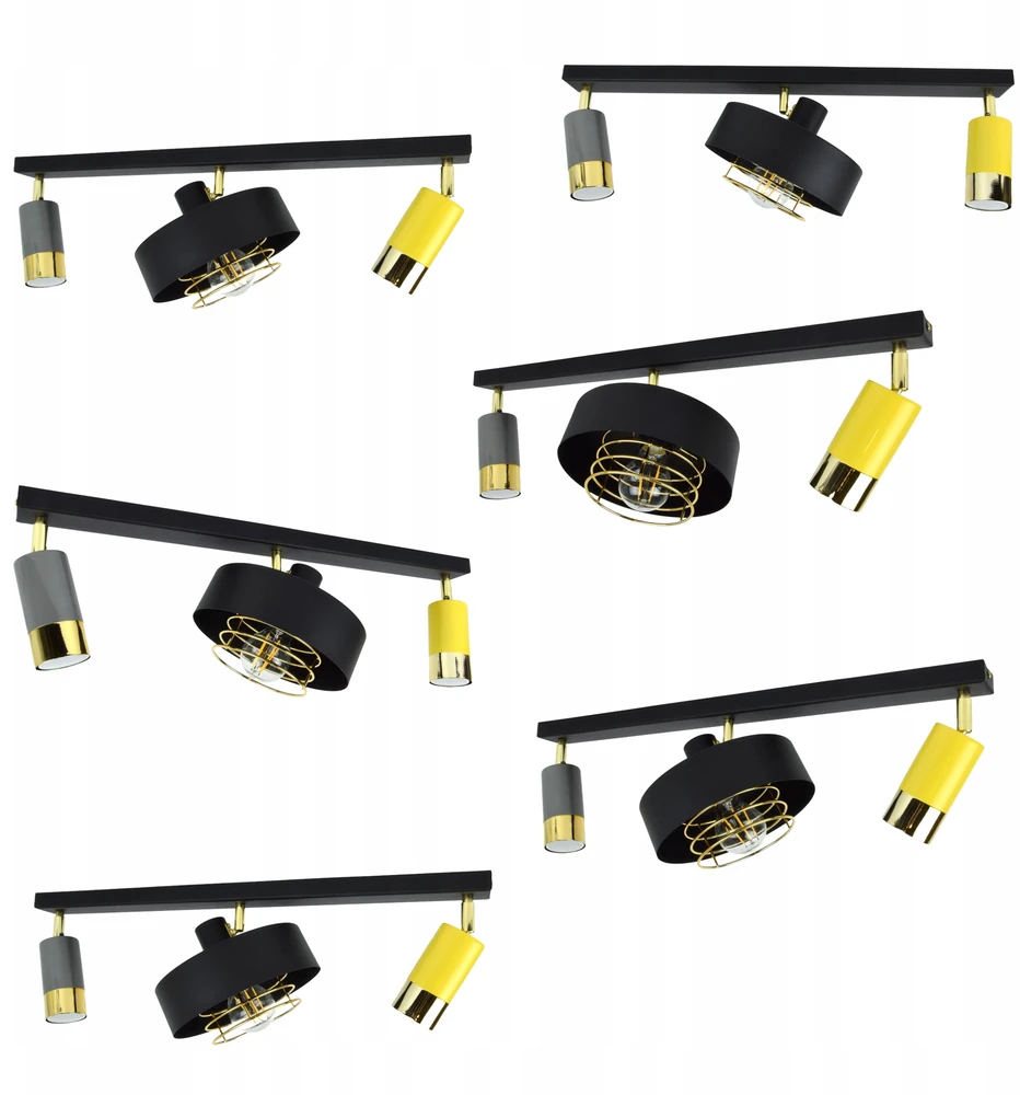 Bez Marki Lampa sufitowa spot reflektor Tuby młodzieżowa Loft metal kolory GU10 LED