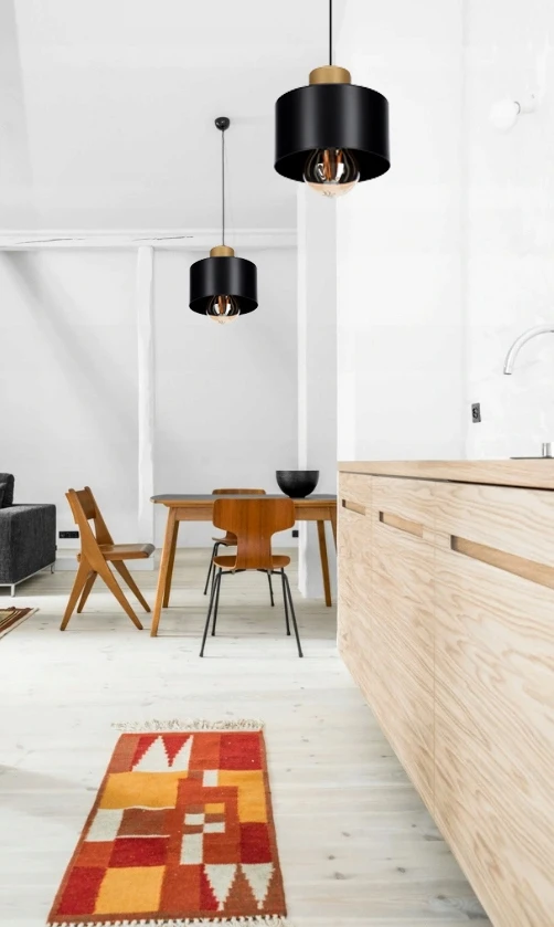 Bez Marki LAMPA SUFITOWA WISZĄCA LOFT 3 GOLD - można LED