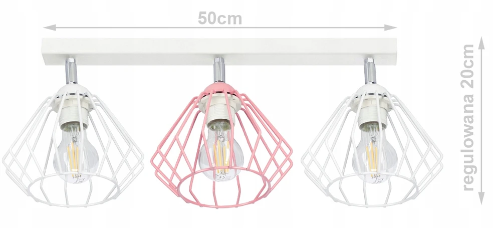 Bez Marki Lampa sufitowa wisząca WIRE 3 żyrandol lampy sufitowe do pokoju loft led