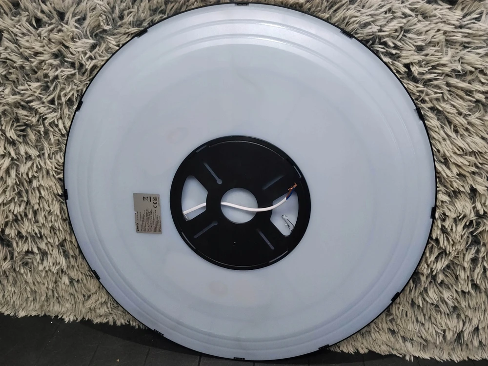 Bez Marki Lampa sufitowa Zemty Plafon balta 59CM, 50W