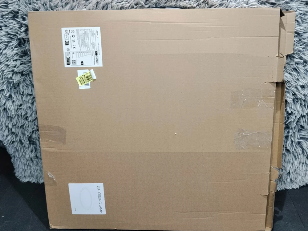 Bez Marki Lampa sufitowa Zemty Plafon balta 59CM, 50W