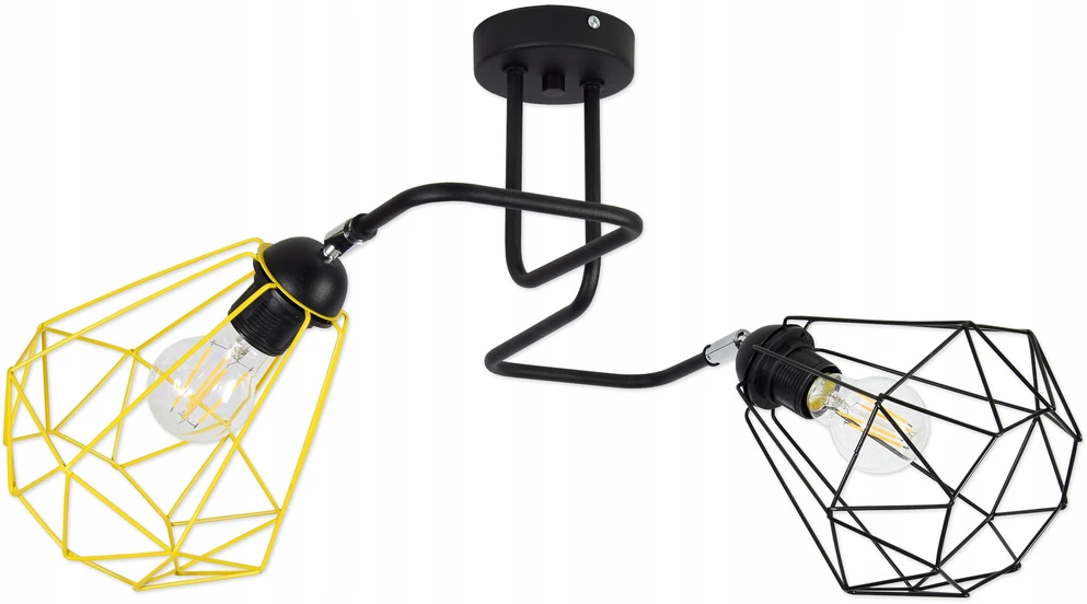 Bez Marki LAMPA SUFITOWA ŻYRANDOL DZIECI LOFT EDISON LED