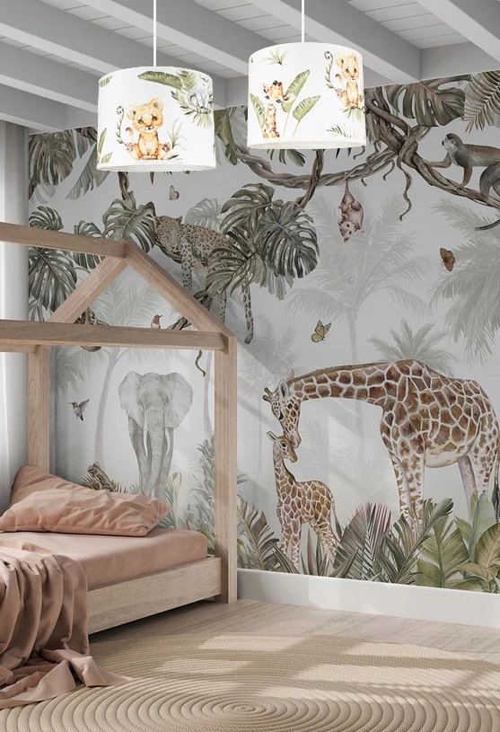Bez Marki Lampa sufitowa żyrandol wisząca BOHO JUNGLE abażur lampy sufitowe do pokoju