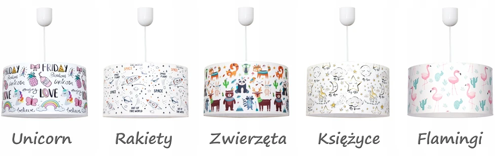 Bez Marki LAMPA WISZĄCA ABAŻUR RAKIETY ŻYRANDOL SUFITOWA LED LAMPY ŻYRANDOLE