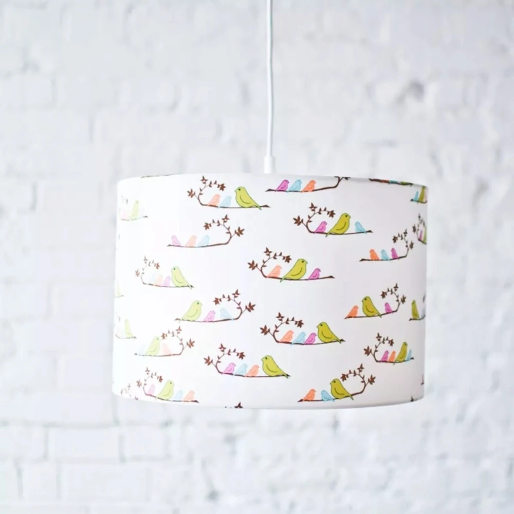 Bez Marki Lampa wisząca motyw Ptaszki kolorowe Lamps & Co.