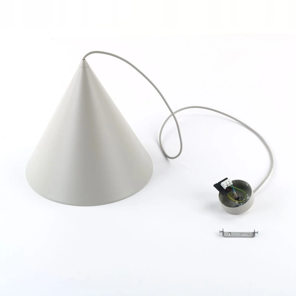 Bez Marki Lampa wisząca smėlio sp. CONO nad stół w jadalni TK Lighting