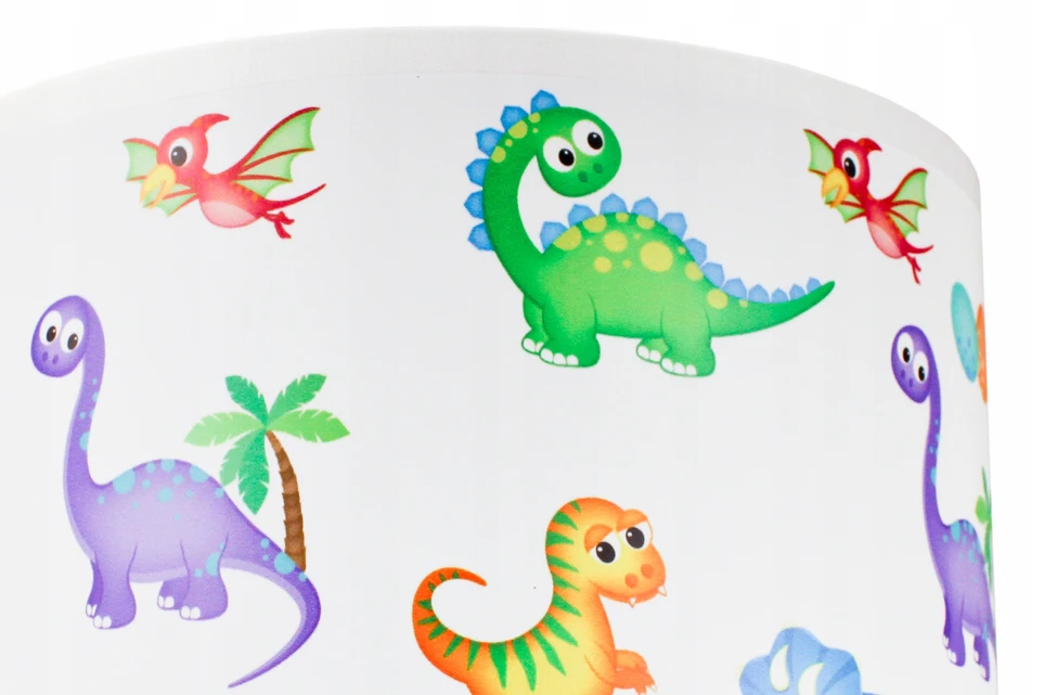 Bez Marki LAMPA WISZĄCA SUFITOWA PAJĄK ABAŻUR DINO 2 ŻYRADNOL DO POKOJU DZIECIĘCEGO