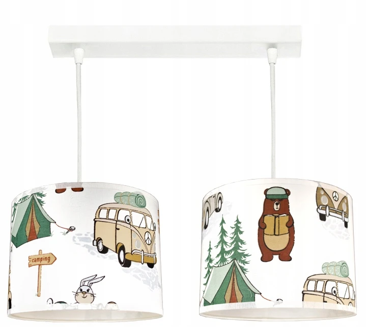 Bez Marki Lampa wisząca sufitowa żyrandol CAMPING lampy sufitowe do pokoju dziecka