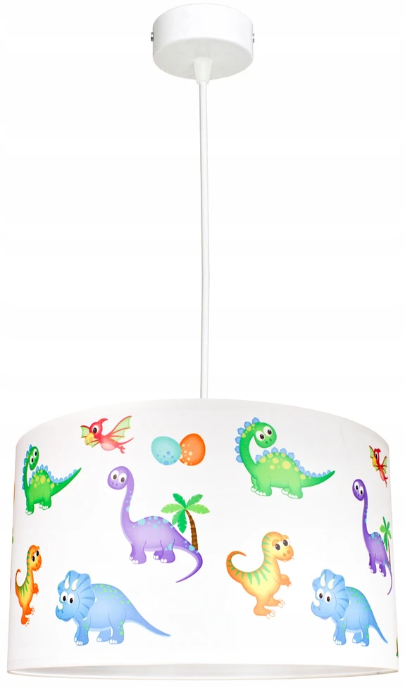 Bez Marki Lampa wisząca sufitowa żyrandol DINO do pokoju dziecięcego loft lampy led