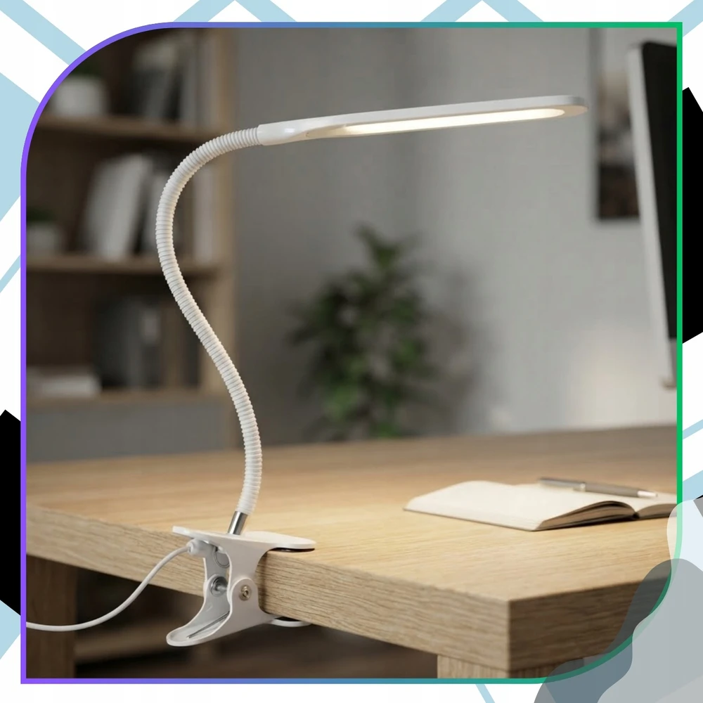 Bez Marki Lampka Biurkowa LED Szkolna Na Biurko USB Dla Dzieci Do Czytania Regulowana