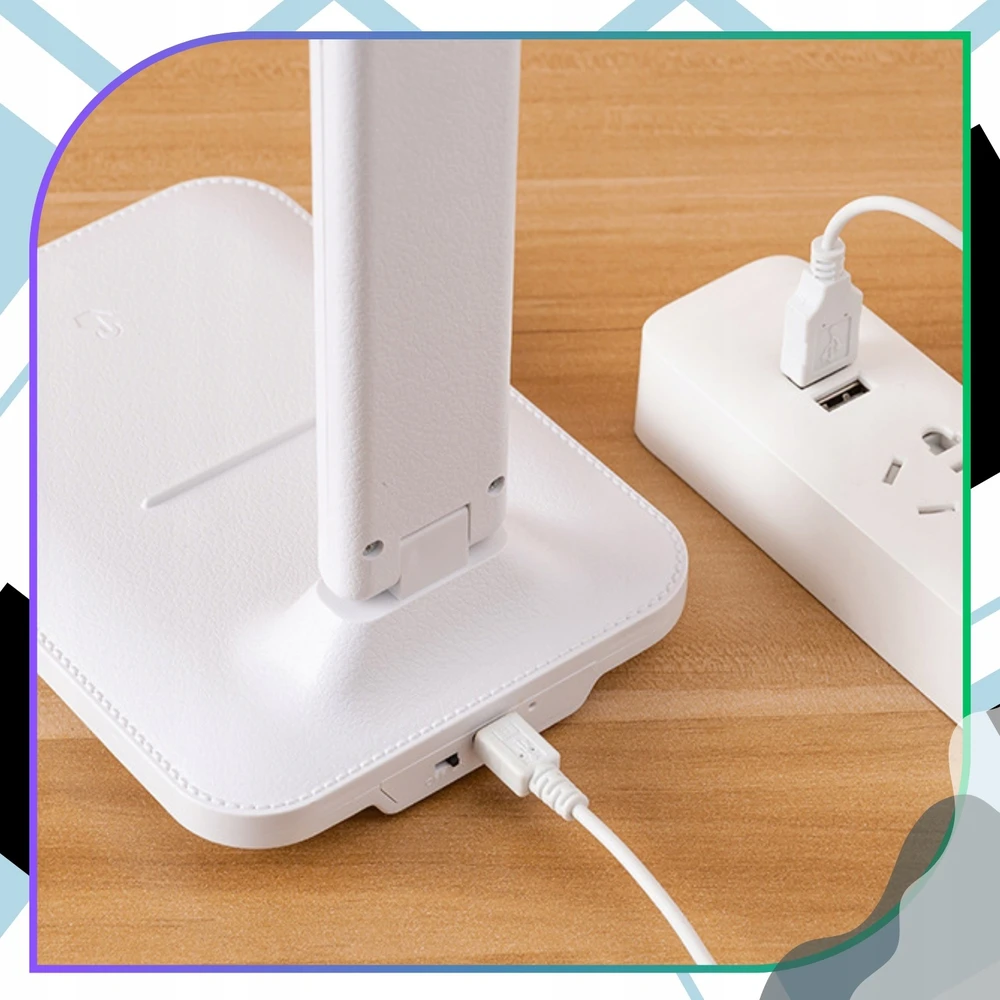 Bez Marki Lampka Biurkowa LED Szkolna Na Biurko USB Dla Dzieci Do Czytania Dotykowa
