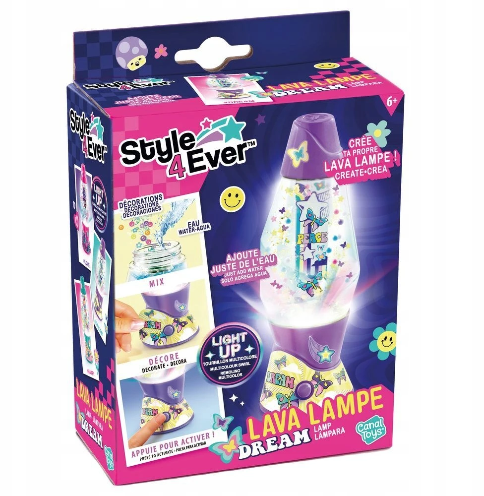 CANAL TOYS Kūrybinis rinkinys „Mini lavos lempa“