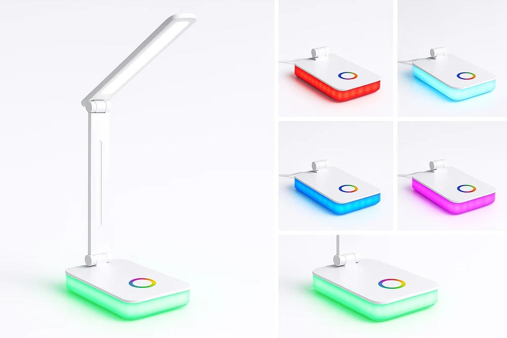 Bez Marki LAMPKA DLA DZIECI LED Dotykowa Biurkowa USB Nowoczesna regulowana lampka