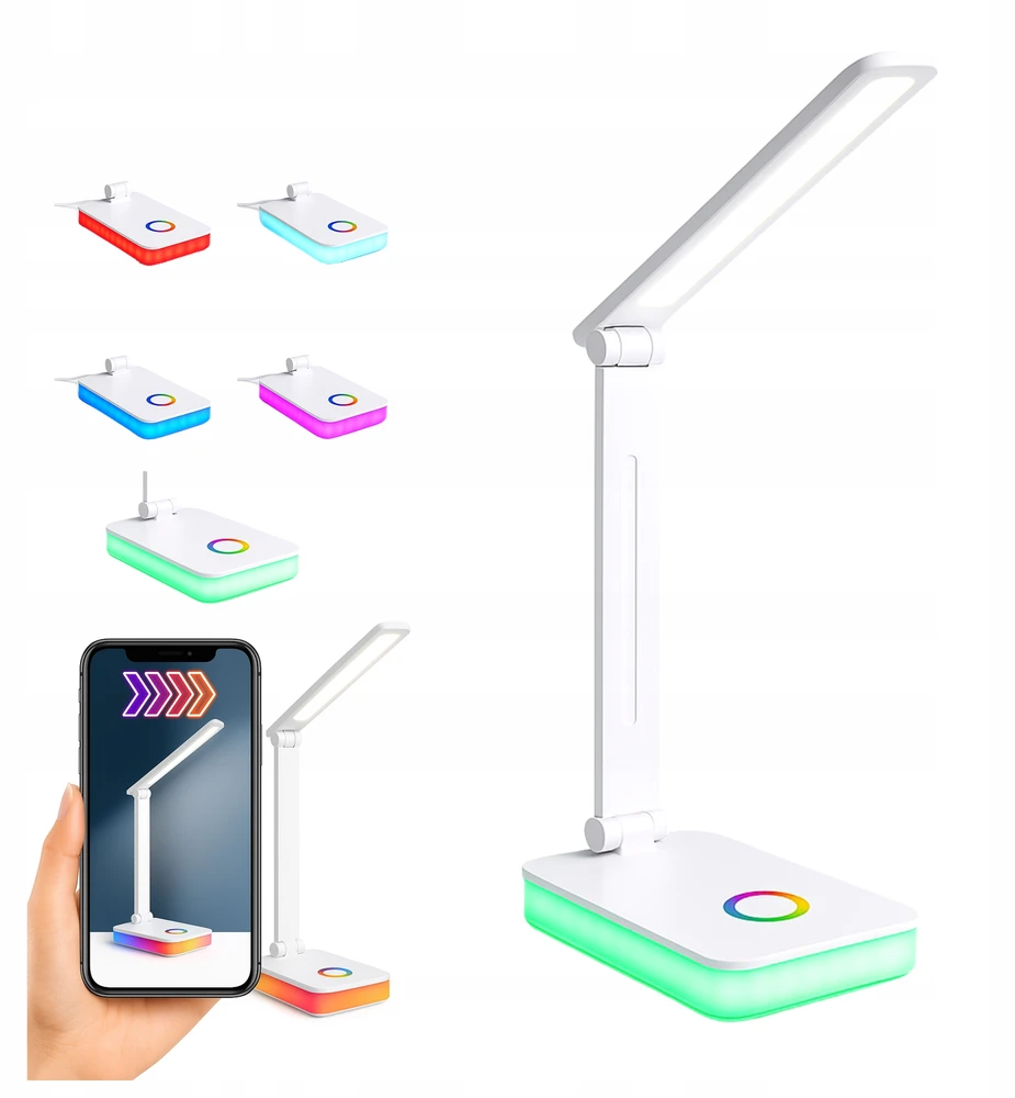 Bez Marki LAMPKA DLA DZIECI LED Dotykowa Biurkowa USB Nowoczesna regulowana lampka