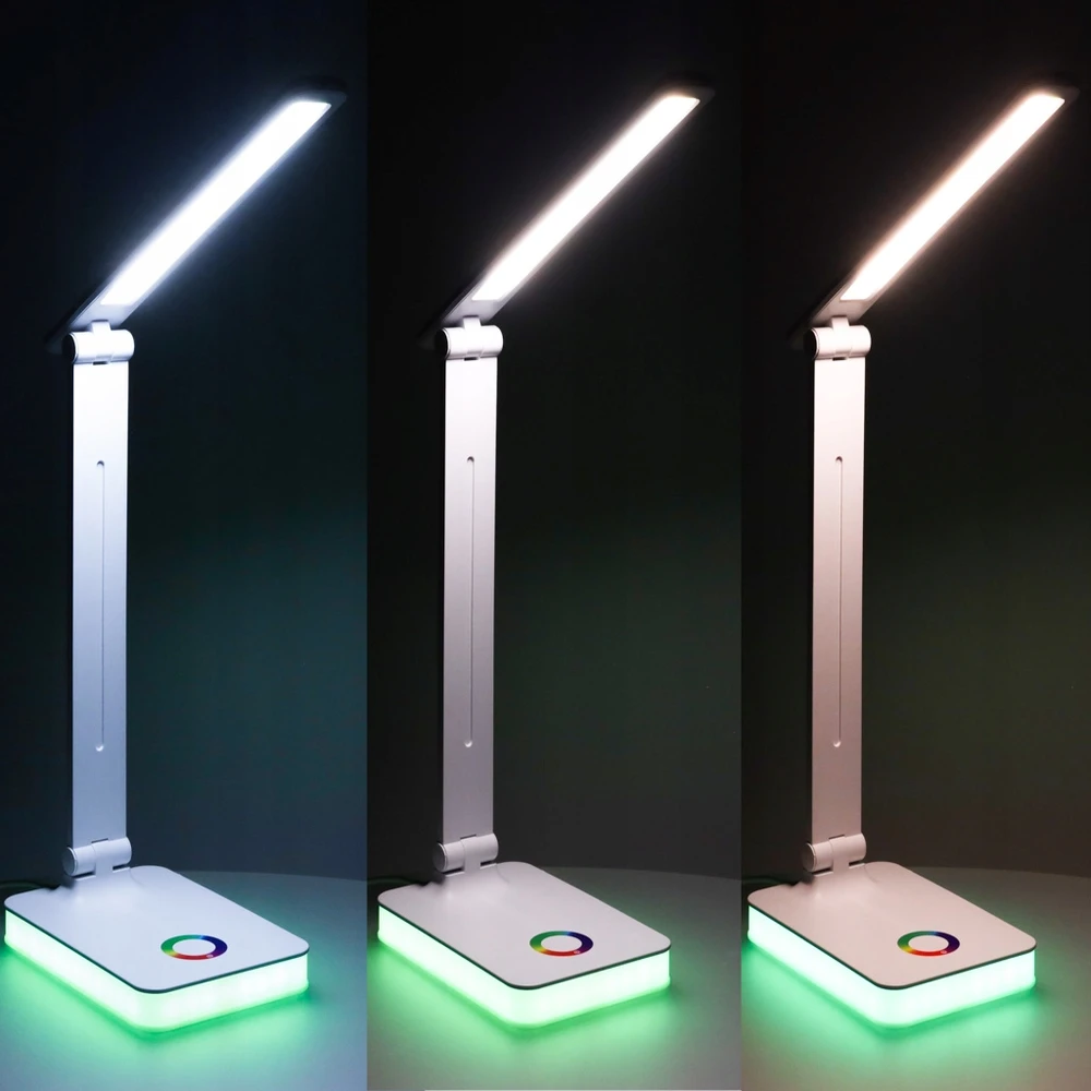 Bez Marki LAMPKA DLA DZIECI LED Dotykowa Biurkowa USB Nowoczesna regulowana lampka
