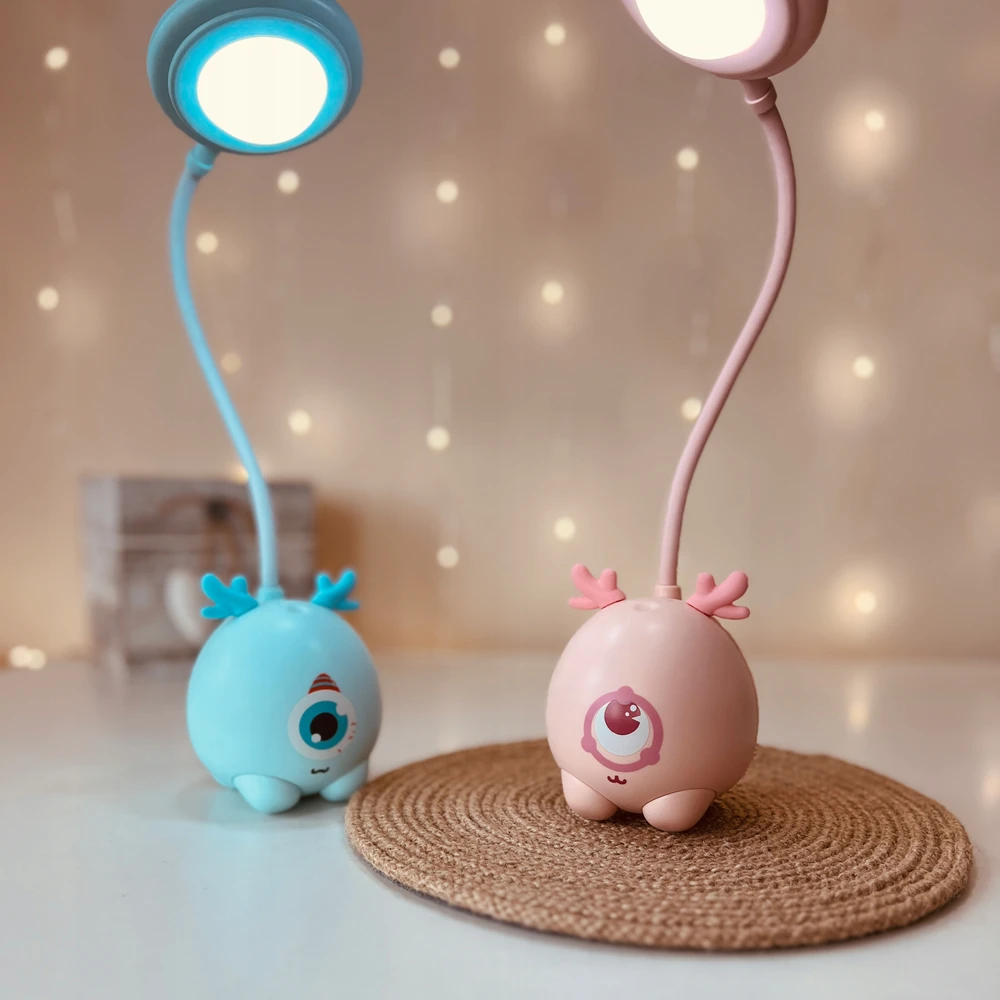 Bez Marki LAMPKA NA BIURKO DO CZYTANIA LED Dla Dziewczynki Dla Dzieci Nocna