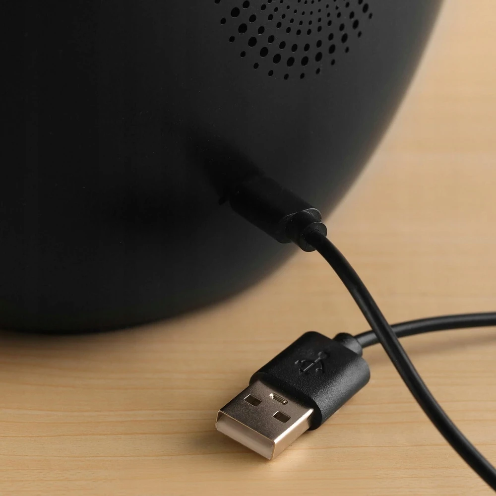 Bez Marki Lampka nocna księżyc astronauta LED USB 19x19cm dotykowa 3 barwy ściemniana