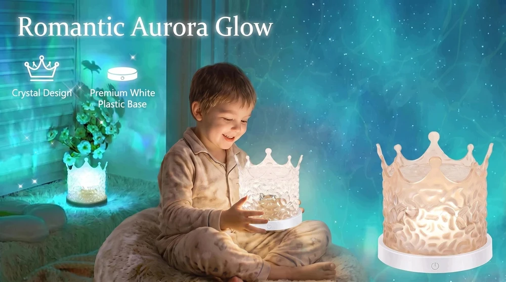 Bez Marki Lampka Nocna LED Atmosferyczna 16 Kolorów na Baterię su Pilotem