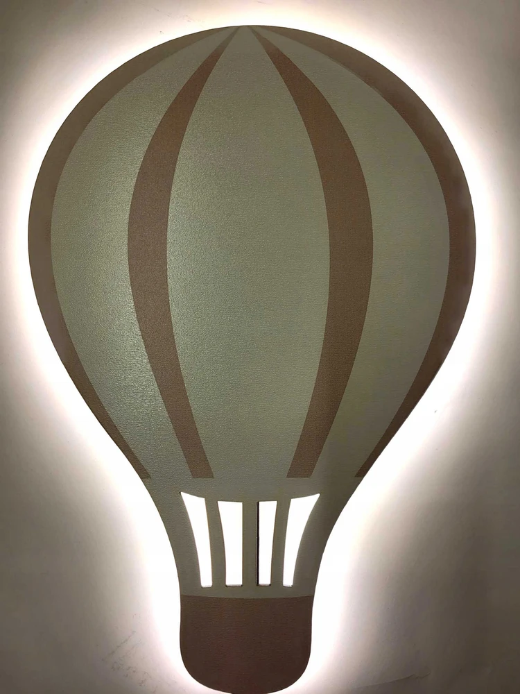 Bez Marki Lampka nocna led BALON chmurka Pultas su adapteriu zasilanie jungiama į tinklą imię