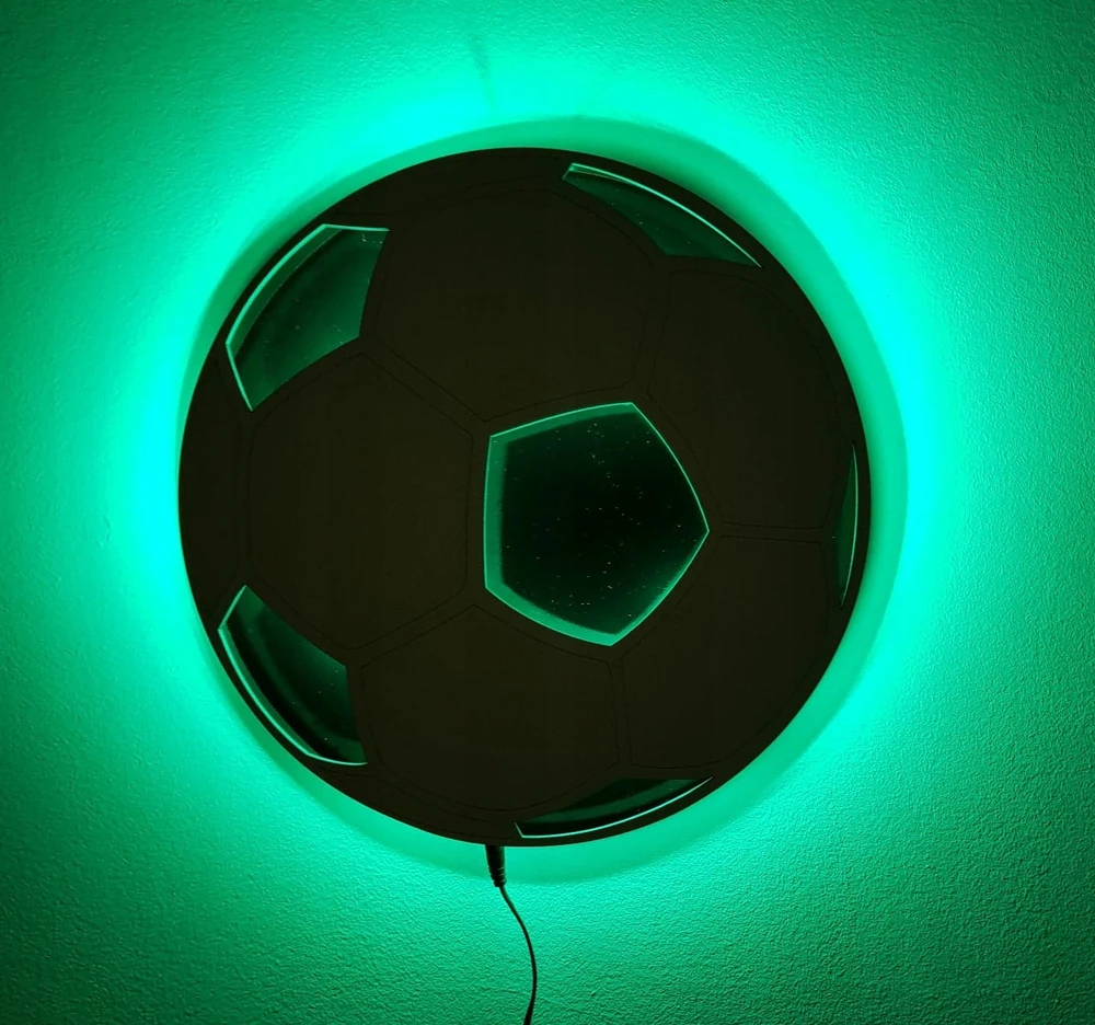 Bez Marki Lampka nocna LED RGB PIŁKA ZASILANIE jungiama į tinklą