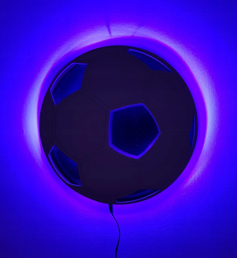 Bez Marki Lampka nocna LED RGB PIŁKA ZASILANIE jungiama į tinklą