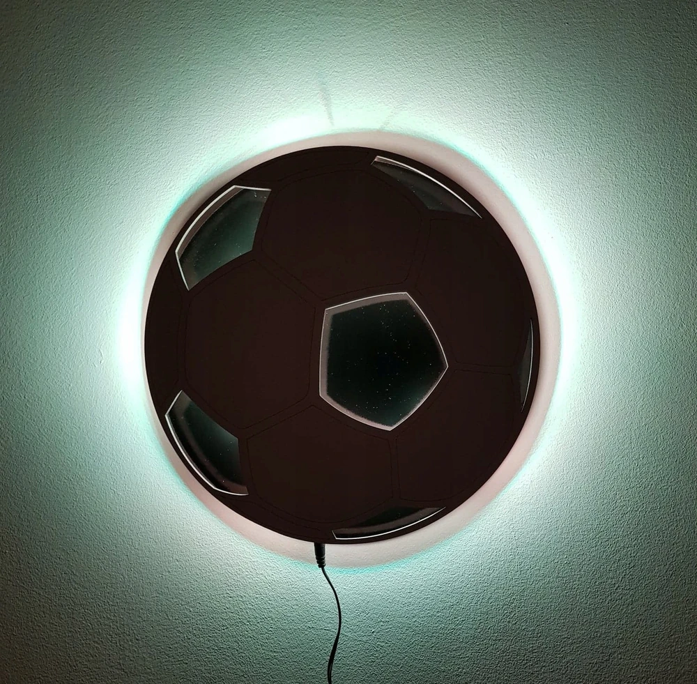 Bez Marki Lampka nocna LED RGB PIŁKA ZASILANIE jungiama į tinklą