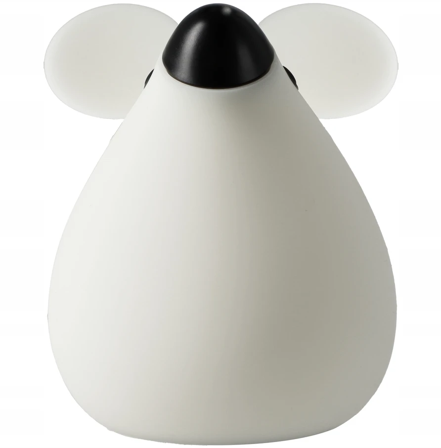 Bez Marki Lampka Nocna LED Silikownowa Dla Dzieci Do Zasypiania Przewód USB 3.2W Pelė