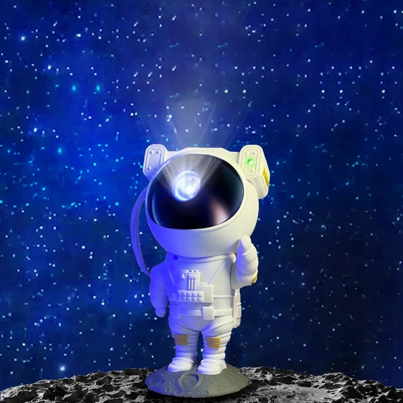 Bez Marki LAMPKA Projektorius GWIAZD KOSMOSU ASTRONAUTA LED KOLOROWY + Pultas 2024