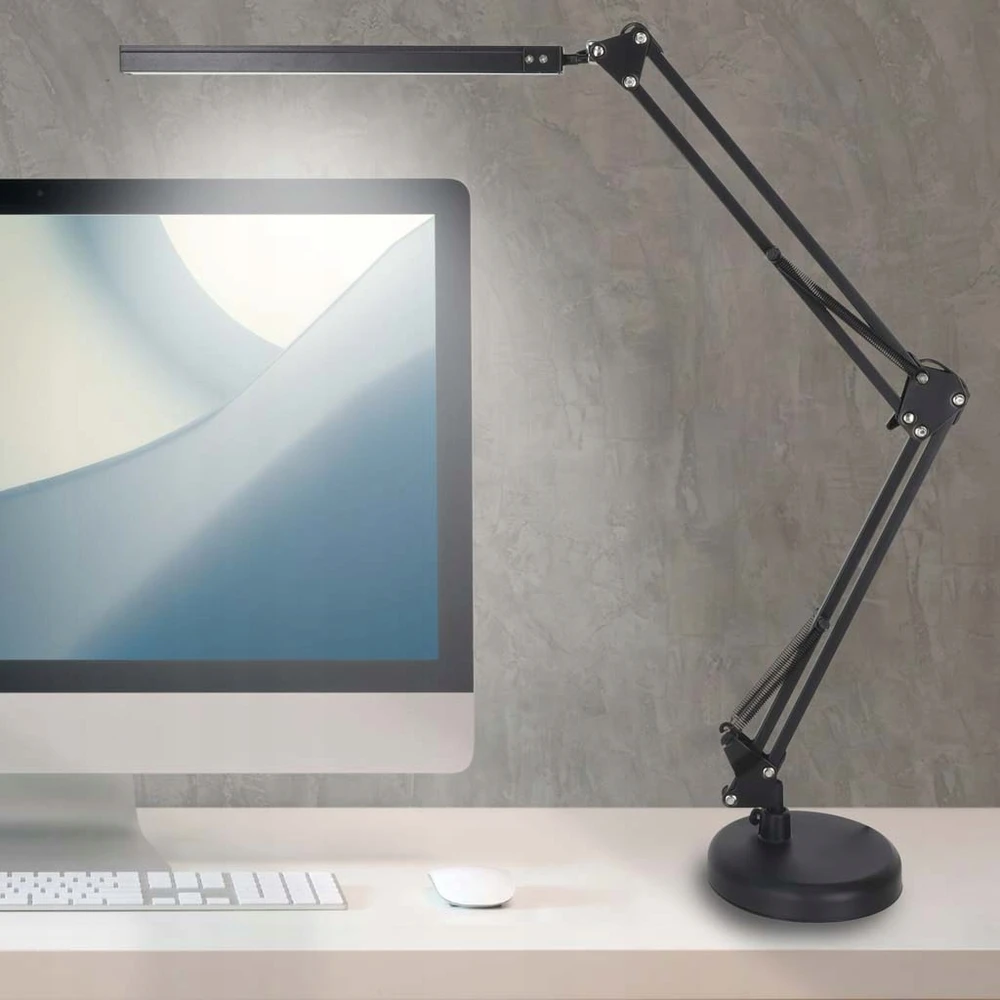 Bez Marki LAMPKA REGULOWANA Biurkowa LED USB Dla Dziecka Klips 3 Barwy 10 Trybów