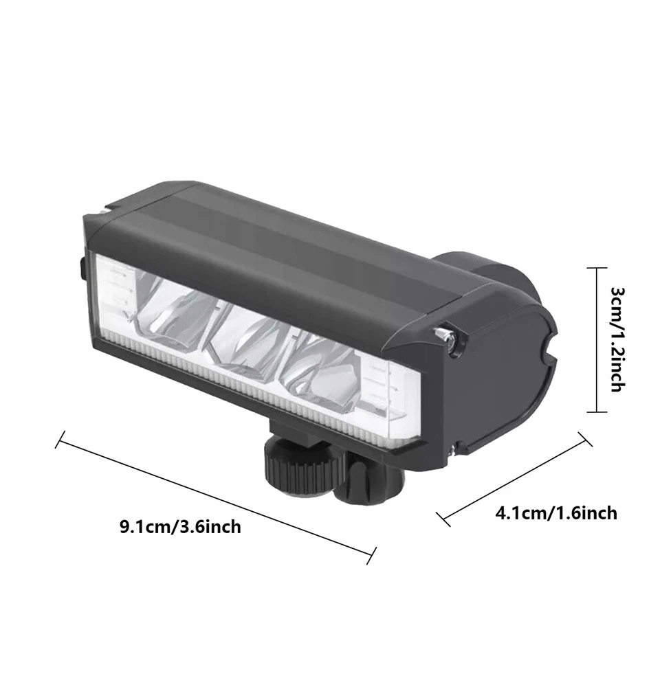 Bez Marki LAMPKA ROWEROWA PRZEDNIA USB 900LM IPX5 MOCNA Rinkinys LED LATARKA MTB