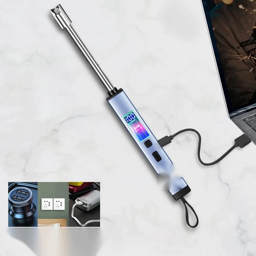 Bez Marki LANKSUS BEDEGIS USB PLAZMINIS ELEKTRINIS žiebtuvėlis