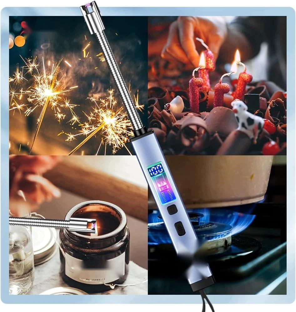 Bez Marki LANKSUS BEDEGIS USB PLAZMINIS ELEKTRINIS žiebtuvėlis
