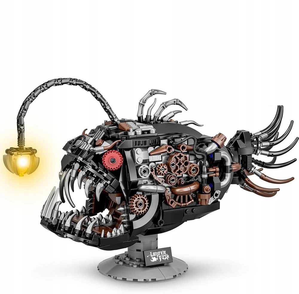 Bez Marki LANTERN Block RINKINYS MECHANINIS STEAMPUNK KŪRYBINĖS DOVANŲ PADAŠINYS