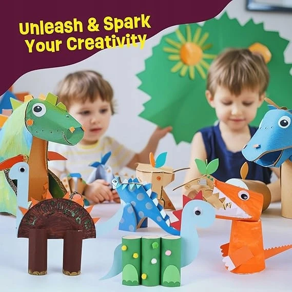 Bez Marki LAOESE Kūrybinis rinkinys vaikams Dinosaurs DIY Recycling