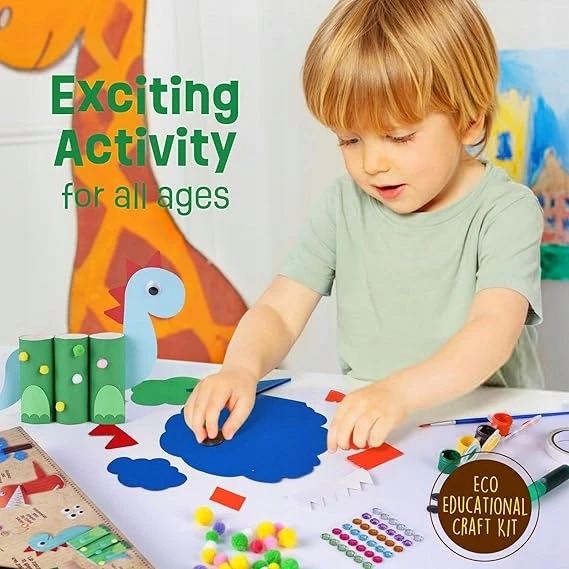 Bez Marki LAOESE Kūrybinis rinkinys vaikams Dinosaurs DIY Recycling