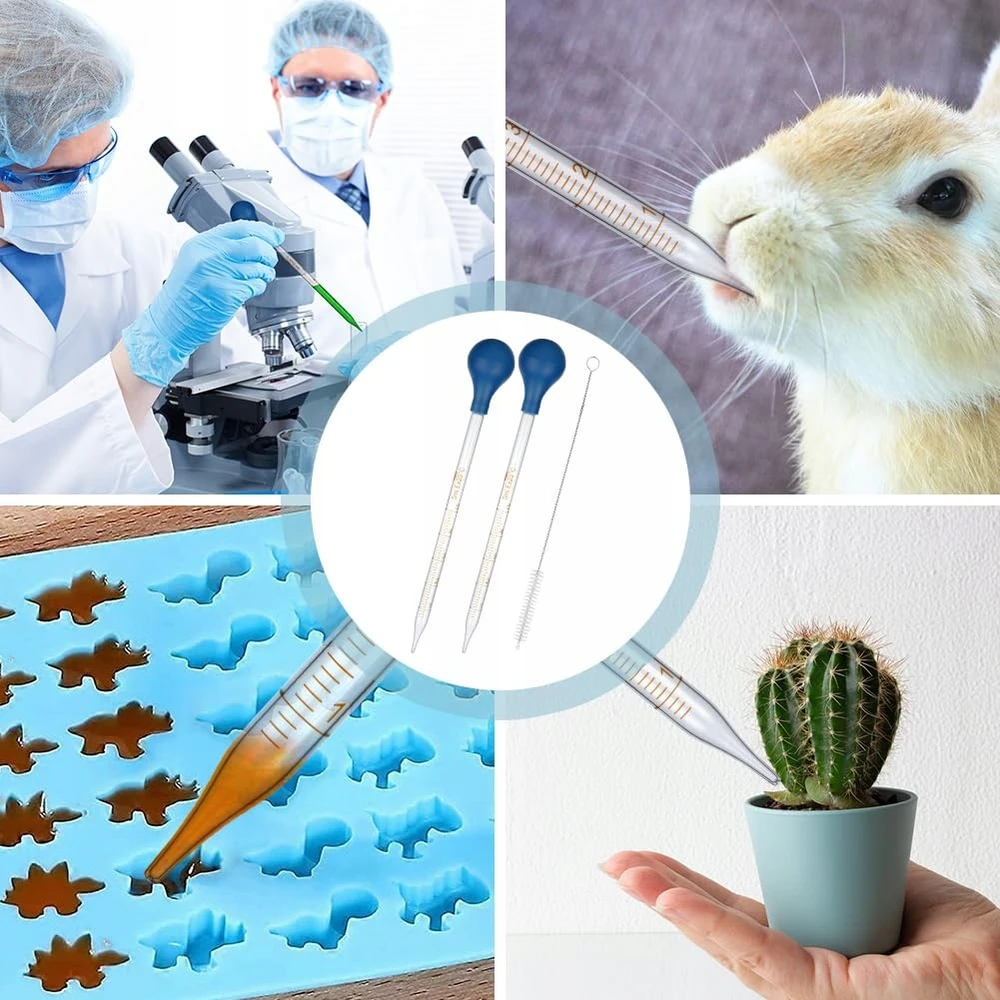 Bez Marki LAŠINĖLIS 2 Vnt. 5 ml 10 ml TIKSLINIO TIKSLIŲJŲ ATVARUS DAUGkartinio naudojimo rinkinys