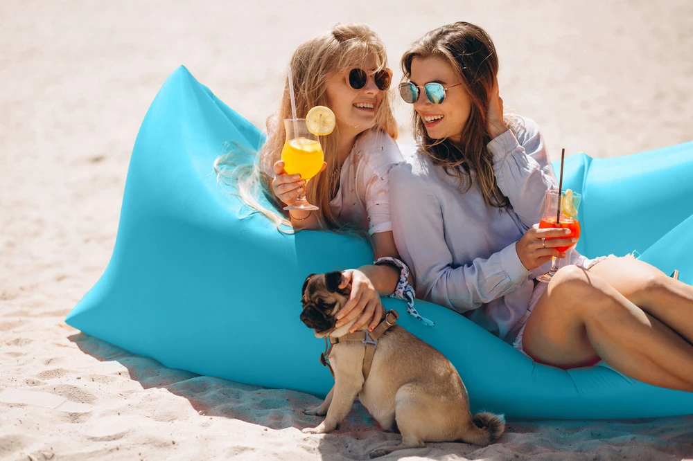 Bez Marki LAZY BAG pripučiama gulima sofa, patvari ir patvari paplūdimiui