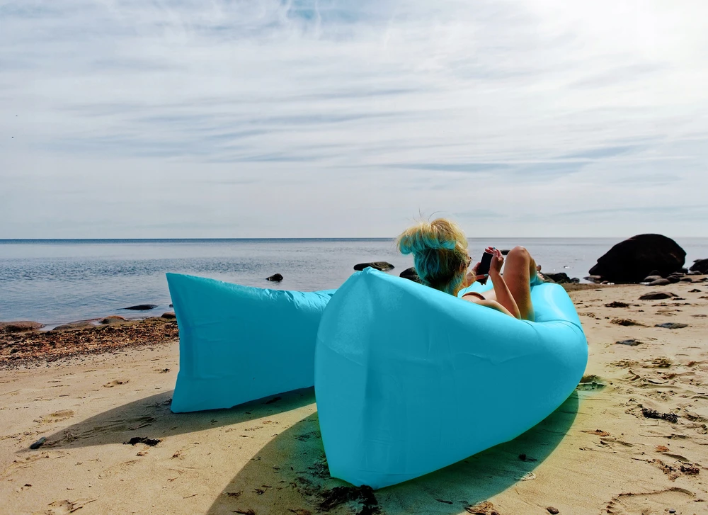 Bez Marki LAZY BAG pripučiama gulima sofa, patvari ir patvari paplūdimiui