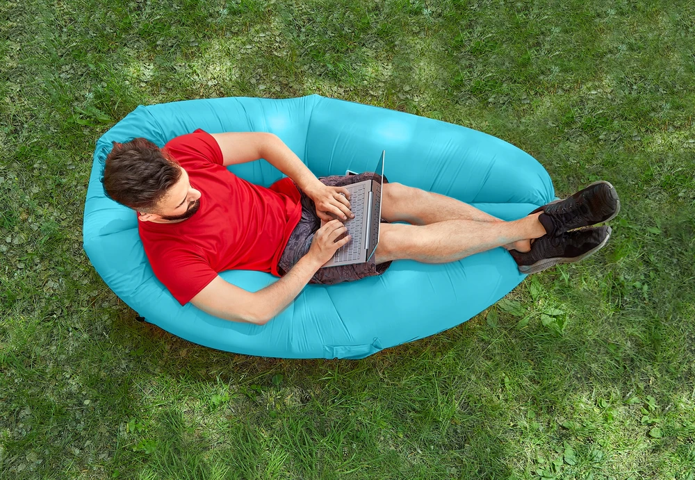 Bez Marki LAZY BAG pripučiama gulima sofa, patvari ir patvari paplūdimiui