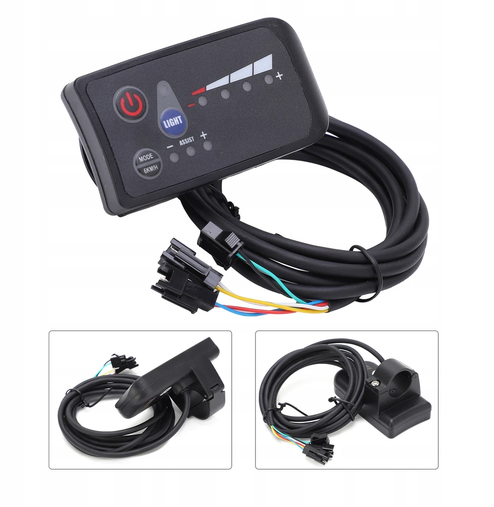 Bez Marki LCD EKRANAS VALDYMO PULTAS 24V ELEKTRINIAM DVIRAČIUI
