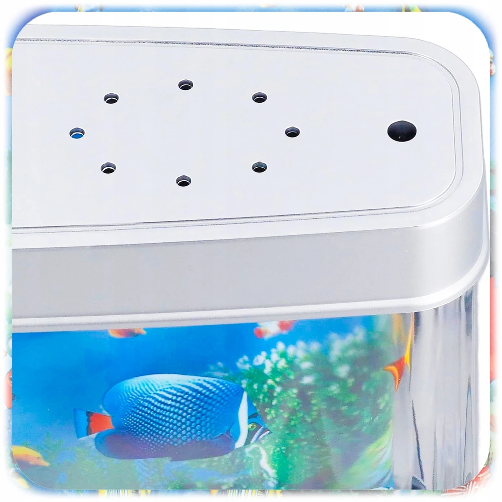 Bez Marki LED AQUARIUM NAKTINIS LEMPAS su apšviesta žuvele, DOVANA VAIKAMS