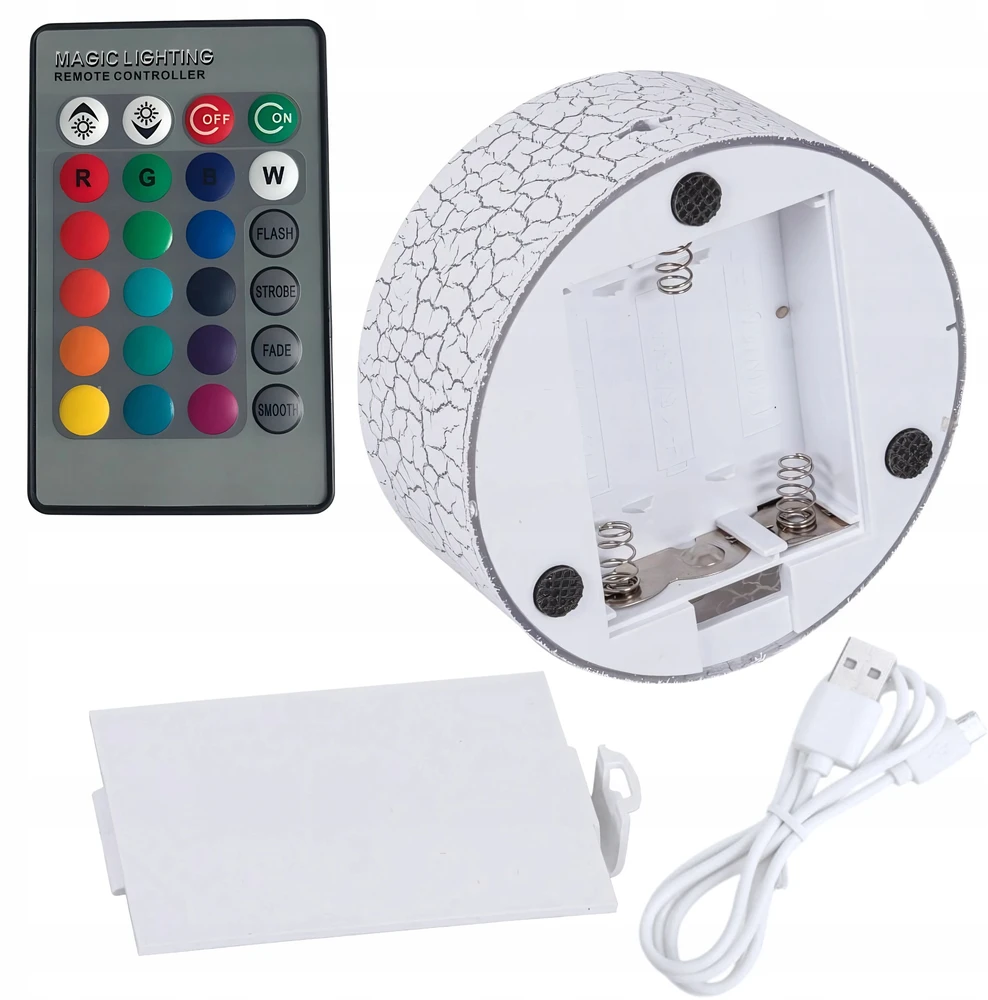 Bez Marki Led Dinozauras Naktinė Lempa Rgb Usb Stalo Dekoracija Vaikams