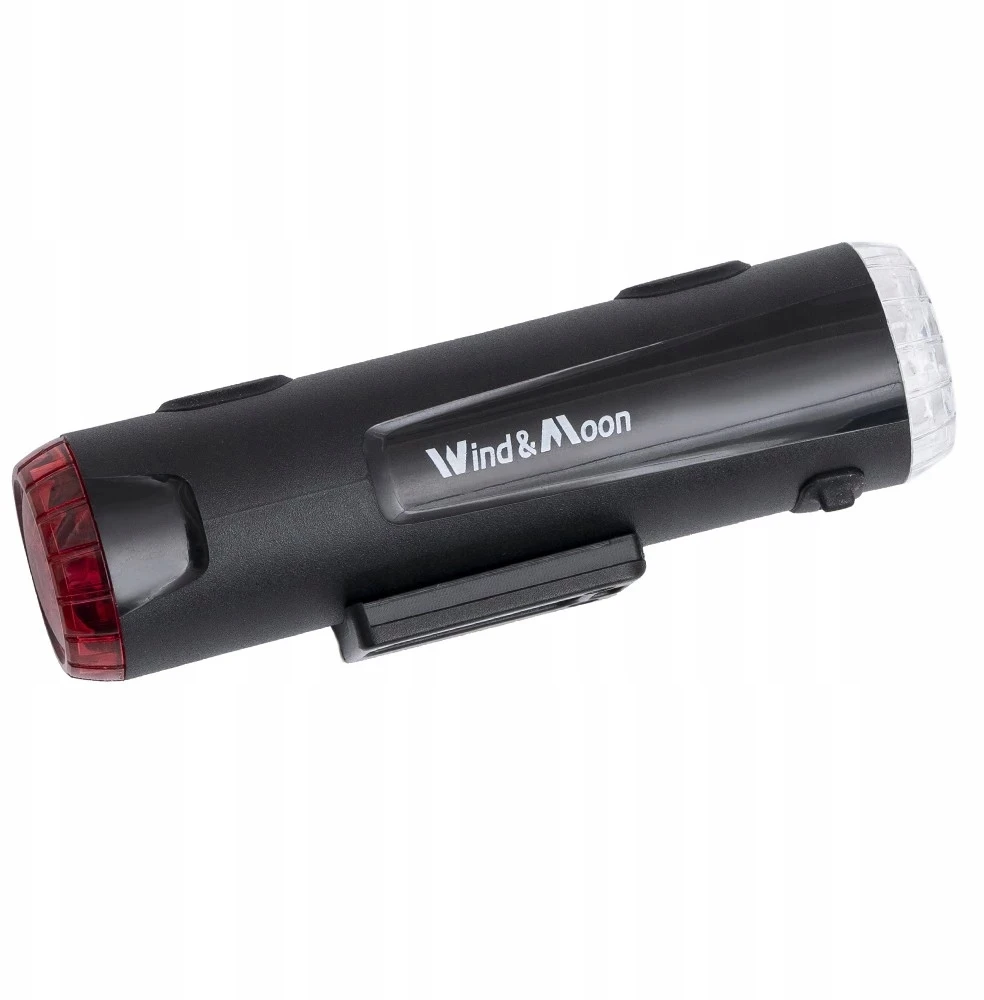 Wind Moon Bez Marki LED DVIRAČIO LEMPAS, įkraunamas per USB, priekyje, gale, 2in1, USB, IP66, 100lm