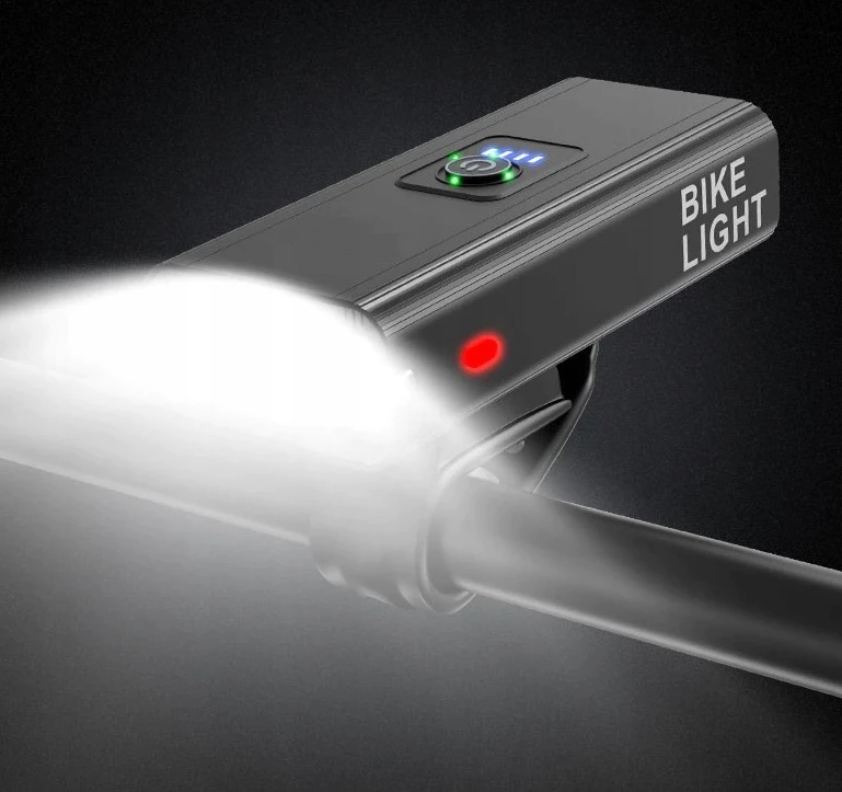 Bez Marki LED galinės priekinės USB dviračio lempos E100 rinkinys